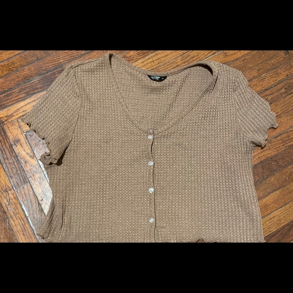 Plus Size SHEIN Crop Top